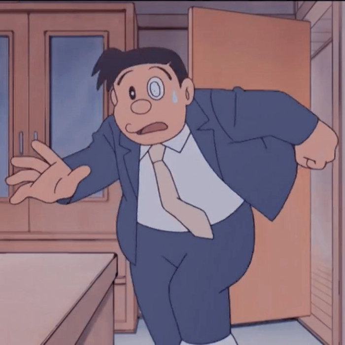 Ảnh Nobisuke Nobi mặc vest
