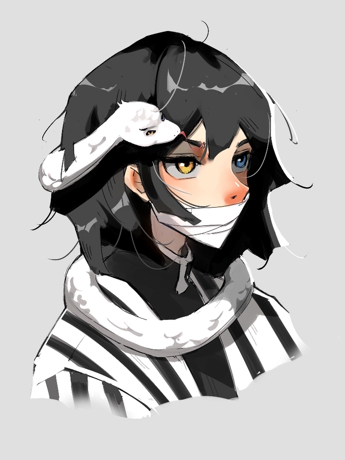 Ảnh Obanai chibi đáng yêu