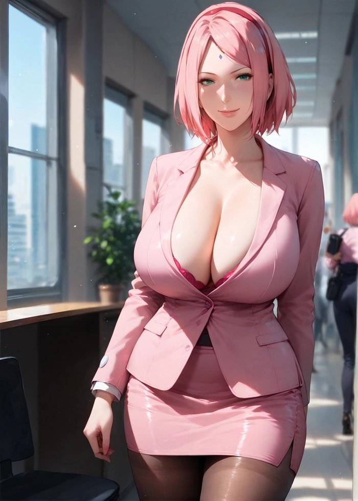 Ảnh Sakura Haruno phong cách sexy