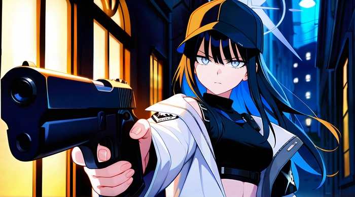 Ảnh Saori Blue Archive gợi cảm nổi bật