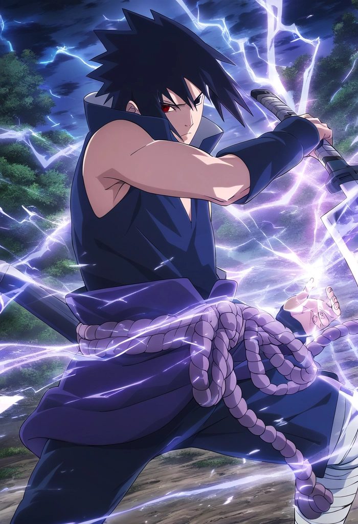 Ảnh Sasuke chibi dễ thương và lôi cuốn