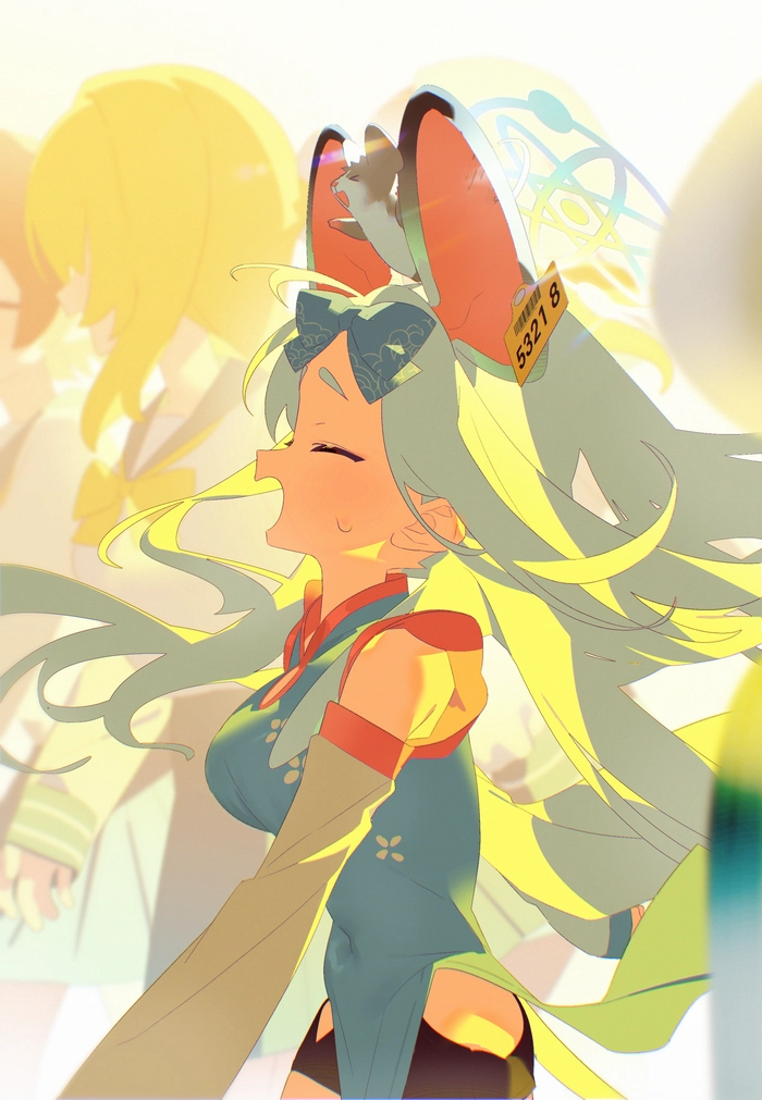 Ảnh Saya Blue Archive fanart ấn tượng