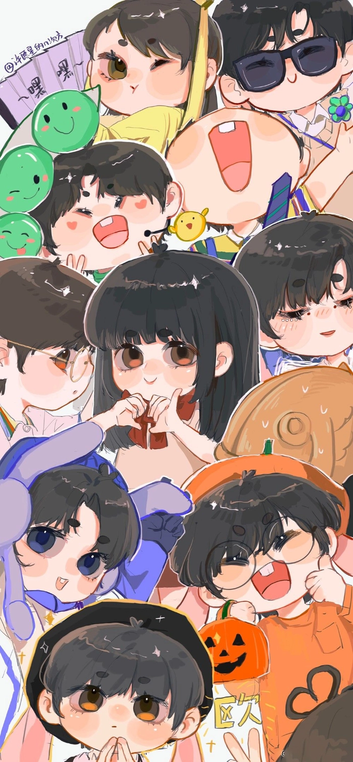 Ảnh TF Gia Tộc F3 chibi dễ thương