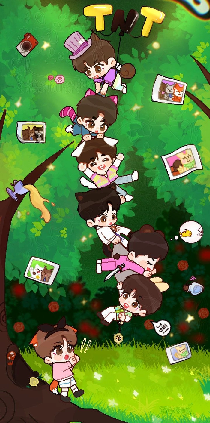 Ảnh TF Gia Tộc chibi dễ thương nhất