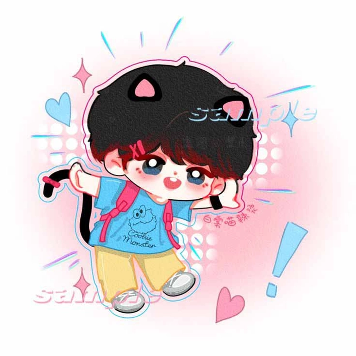 Ảnh Tả Hàng chibi đáng yêu nhất