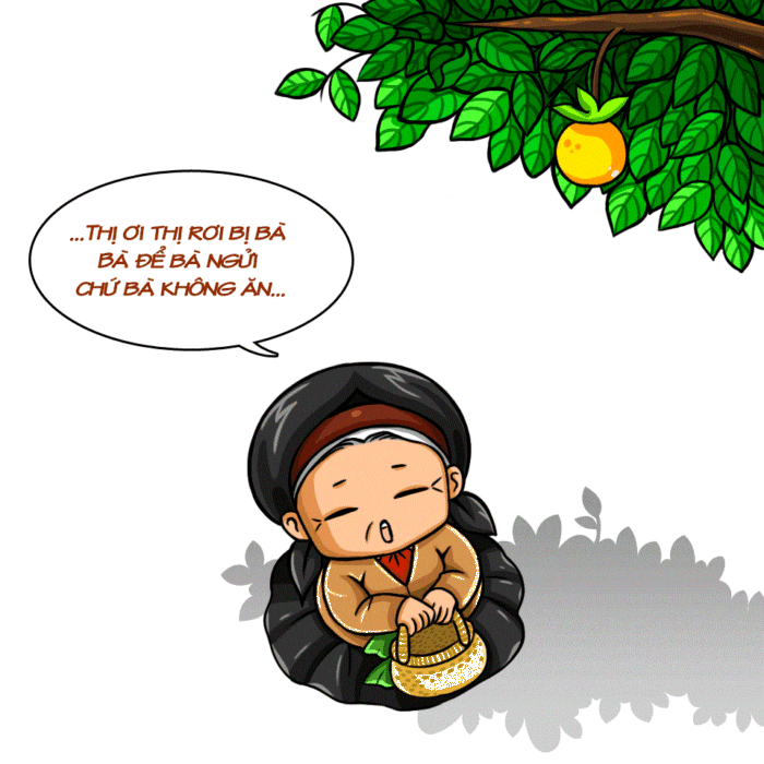Ảnh Tấm Cám chibi dễ thương