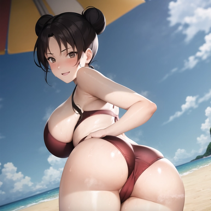 Ảnh Tenten Naruto bikini cuốn hút