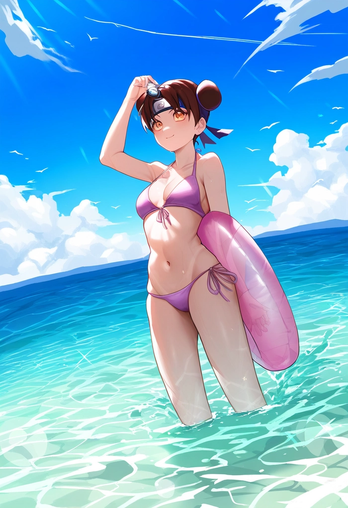 Ảnh Tenten bikini độc đáo
