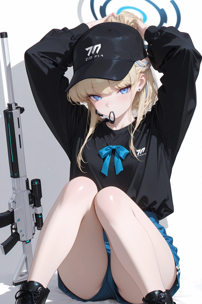 Ảnh Toki Blue Archive chibi ngộ nghĩnh
