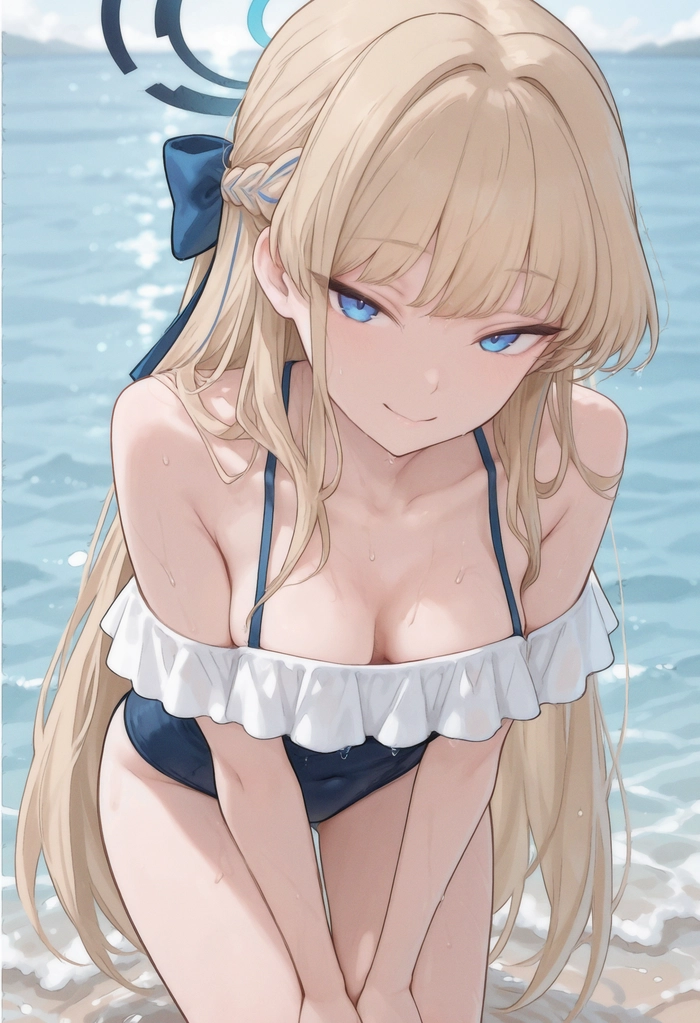 Ảnh Toki Blue Archive swimsuit gợi cảm