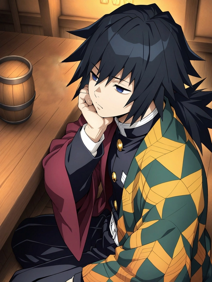 Ảnh Tomioka Giyuu anime đẹp