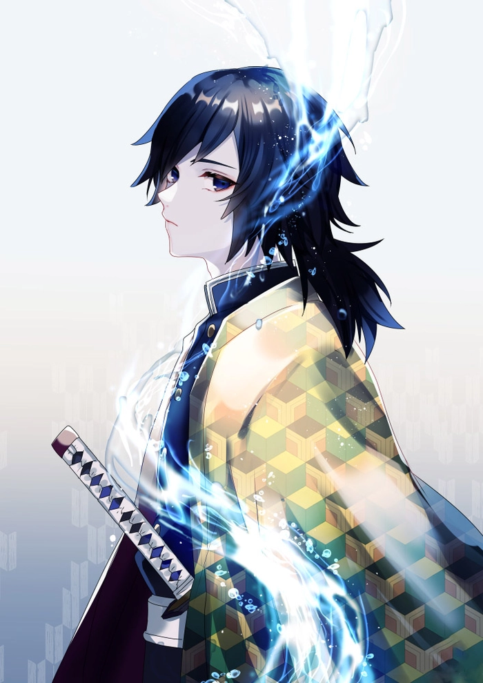 Ảnh Tomioka Giyuu chibi cute