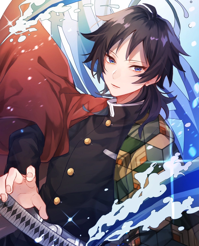 Ảnh Tomioka Giyuu chibi dễ thương