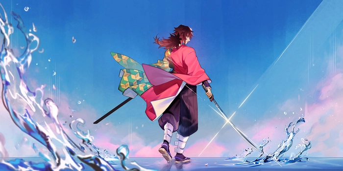 Ảnh Tomioka Giyuu dễ thương trong anime