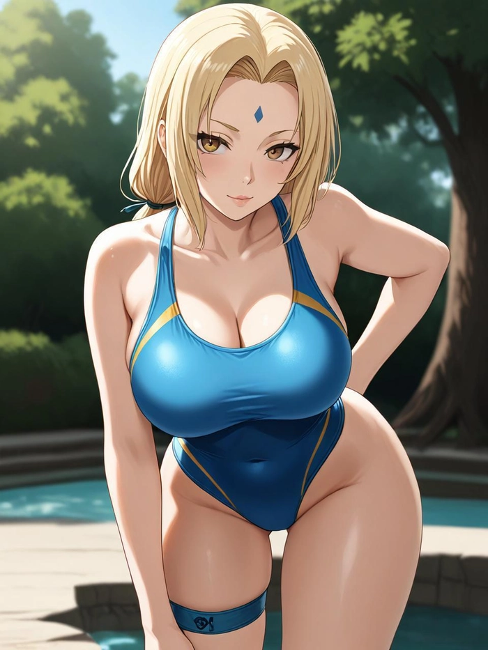 Ảnh Tsunade lạnh lùng