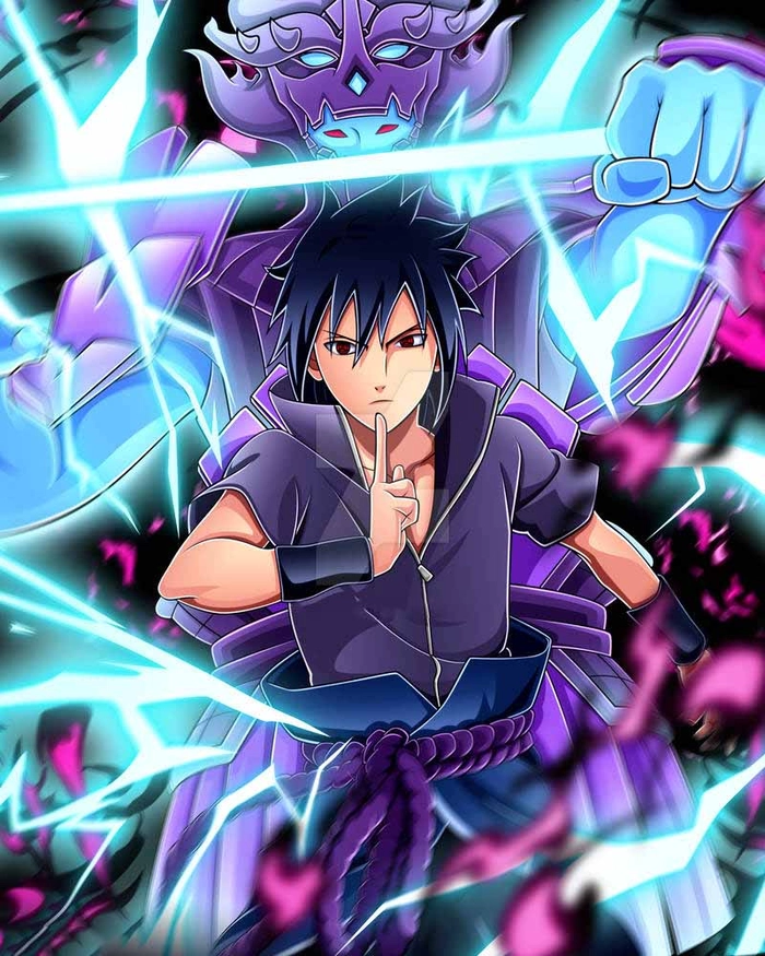 Ảnh Uchiha Sasuke đẹp ngầu cực chất