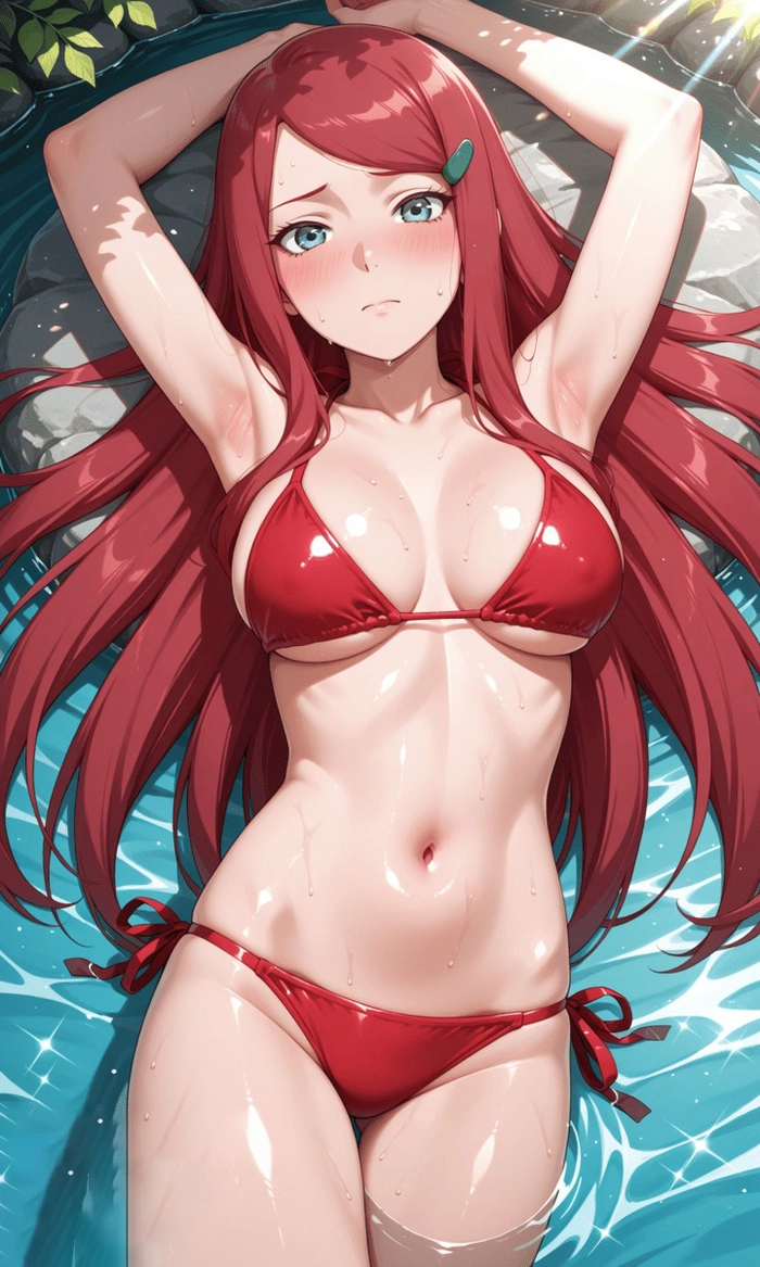 Ảnh Uzumaki bikini ấn tượng