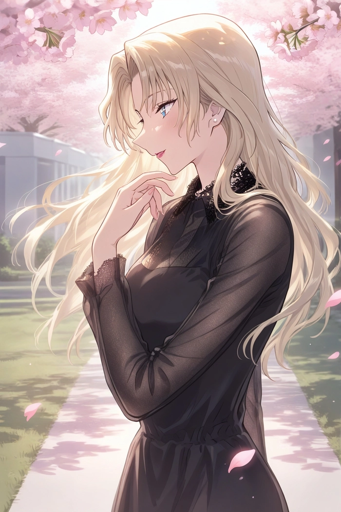 Ảnh Vermouth trong Conan chất lừ