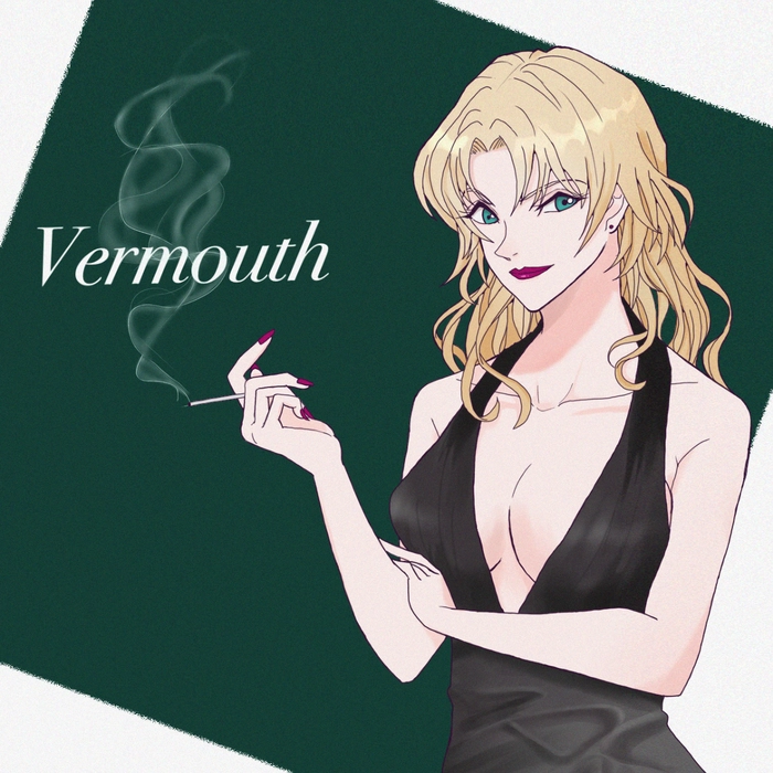 Ảnh Vermouth trong Conan ngầu ma mị