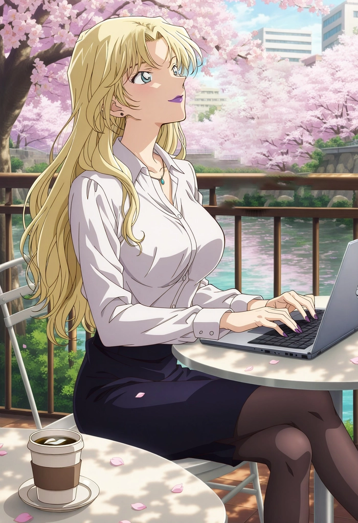 Ảnh Vermouth trong Conan sexy gợi cảm