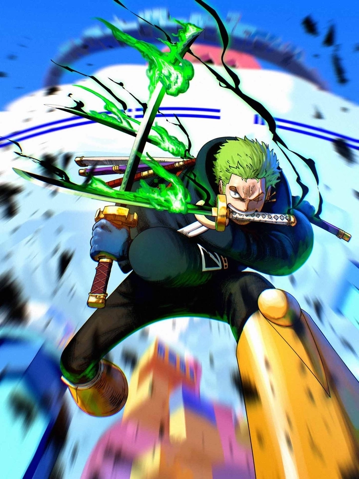 Ảnh Zoro kiếm sĩ ba kiếm