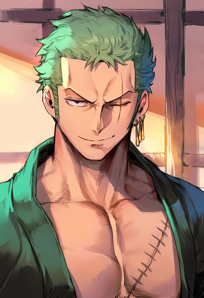 Ảnh Zoro ngầu trong One Piece