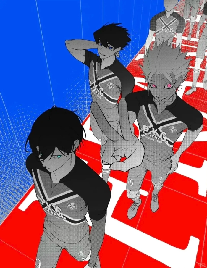 Ảnh anime Blue Lock cute đáng yêu