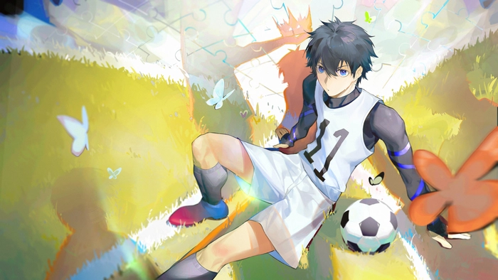 Ảnh anime Blue Lock đầy cảm xúc