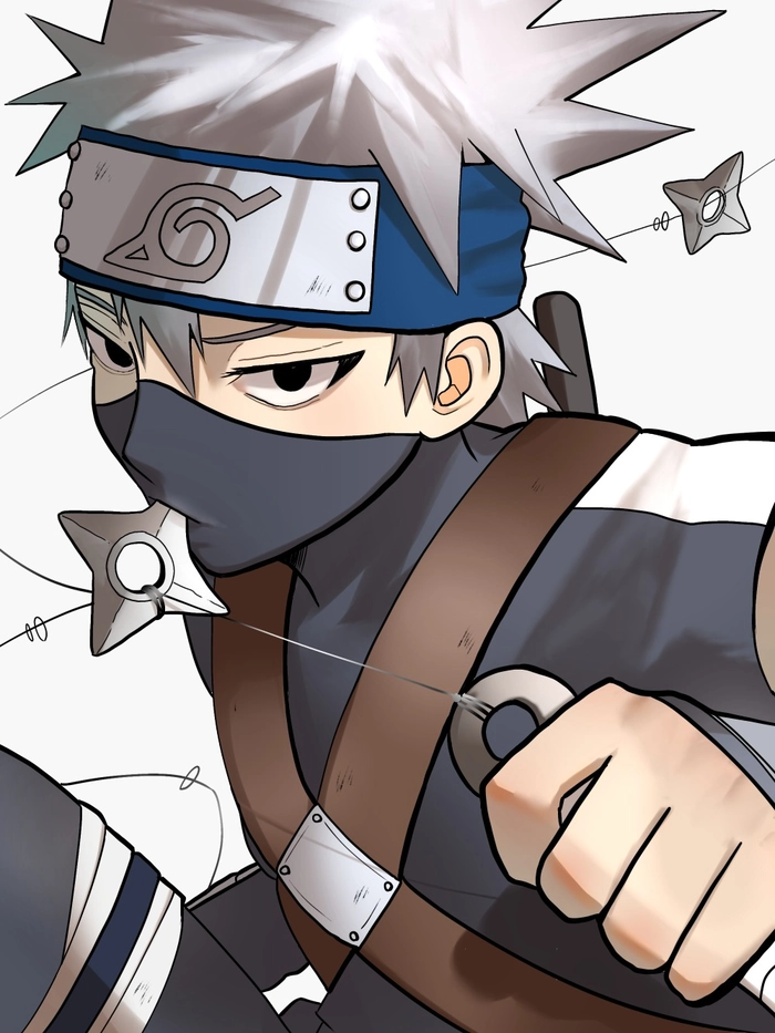 Ảnh anime Kakashi cực phẩm không thể rời mắt
