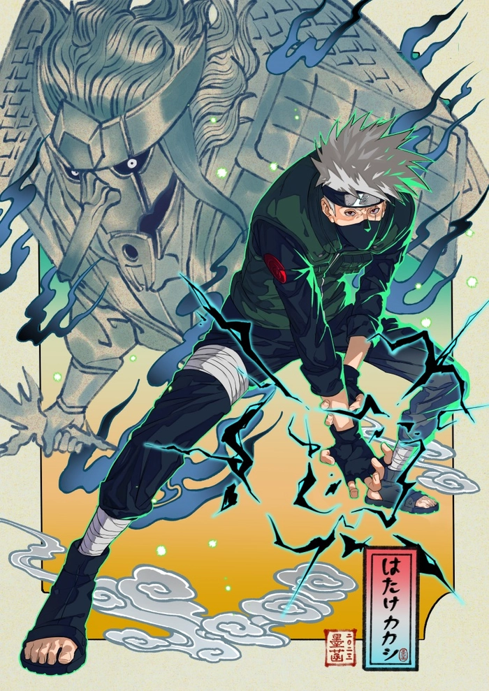 Ảnh anime Kakashi đẹp mê ly