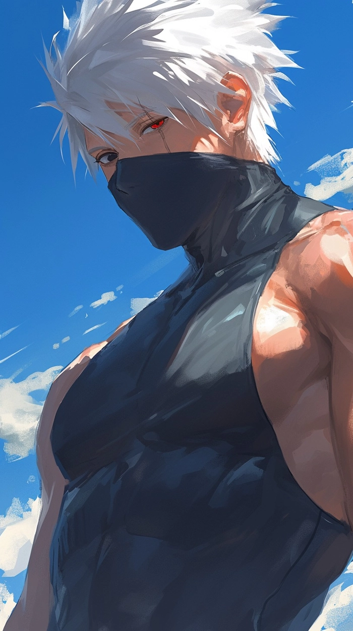 Ảnh anime Kakashi sexy khiến fan đổ gục