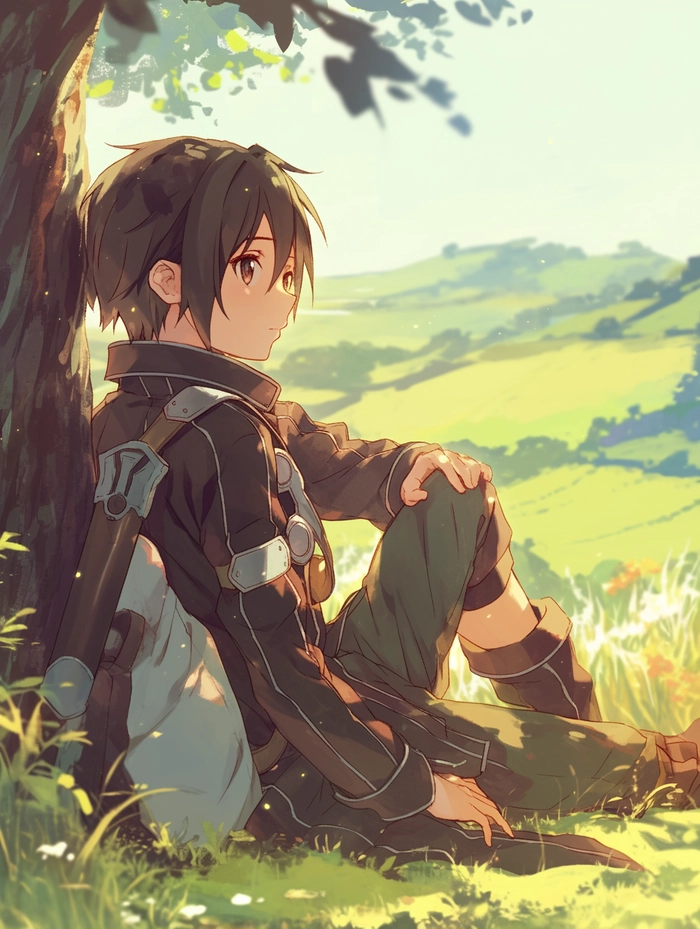 Ảnh anime Kirito đẹp lôi cuốn