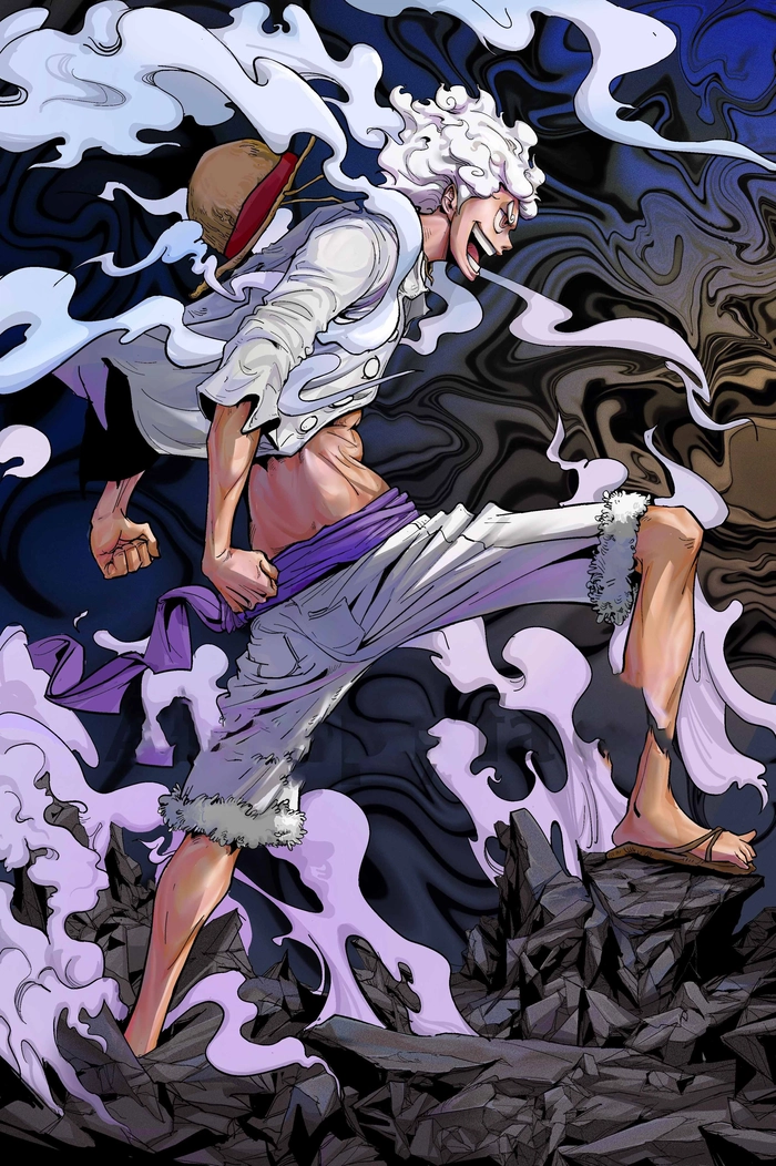 Ảnh anime Luffy nền đẹp 4K