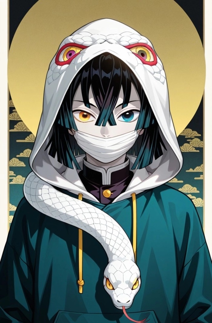 Ảnh anime Obanai đẹp