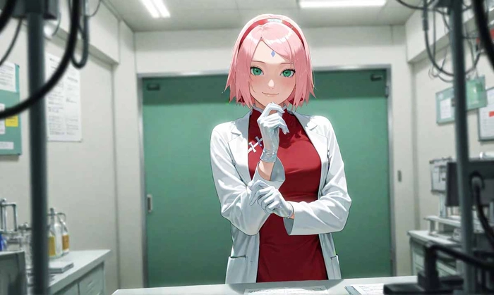 Ảnh anime Sakura Haruno sắc sảo