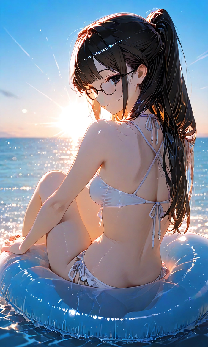 Ảnh anime bikini girl tươi tắn