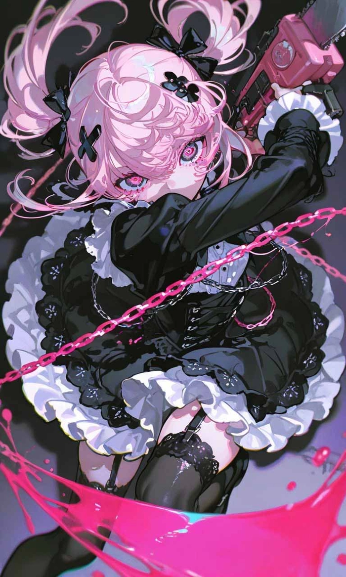 Ảnh anime che mặt cute làm hình nền