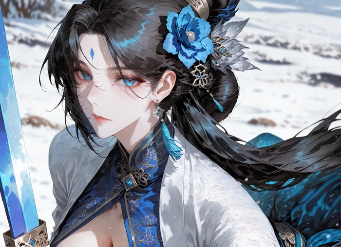 Ảnh anime cổ trang nữ dịu dàng và cuốn hút