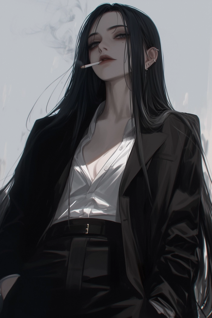 Ảnh anime gái đẹp ngầu mê hoặc