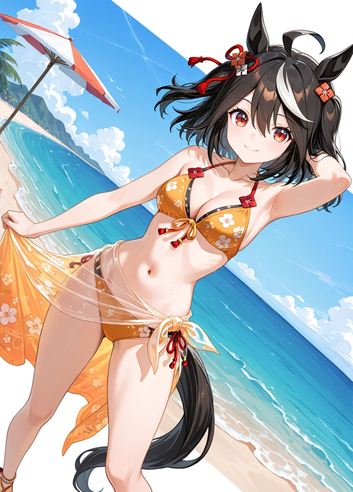 Ảnh anime girl mặc bikini siêu xinh