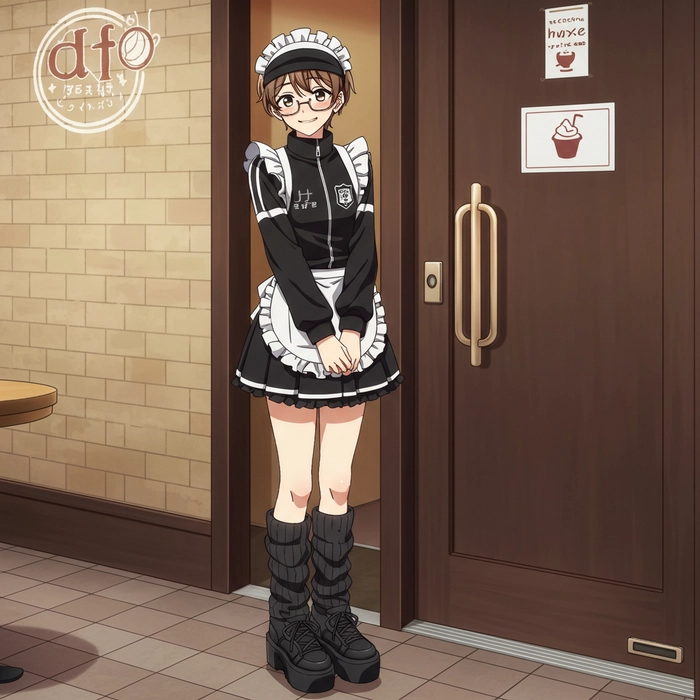 Ảnh anime nam mặc đồ hầu gái chuẩn gu fan