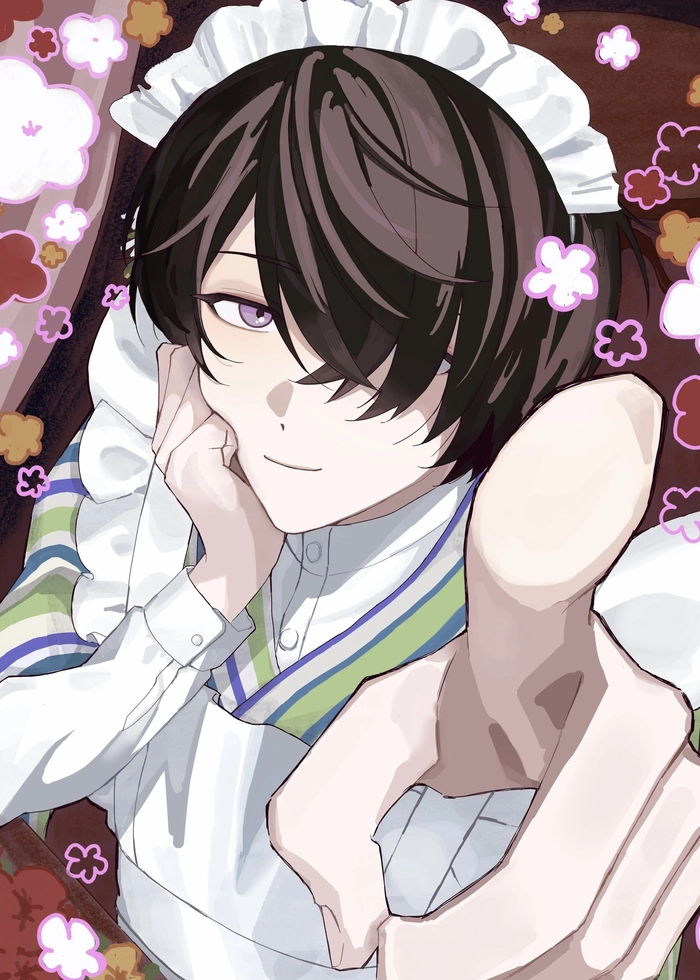 Ảnh anime nam mặc đồ hầu gái phong cách mới