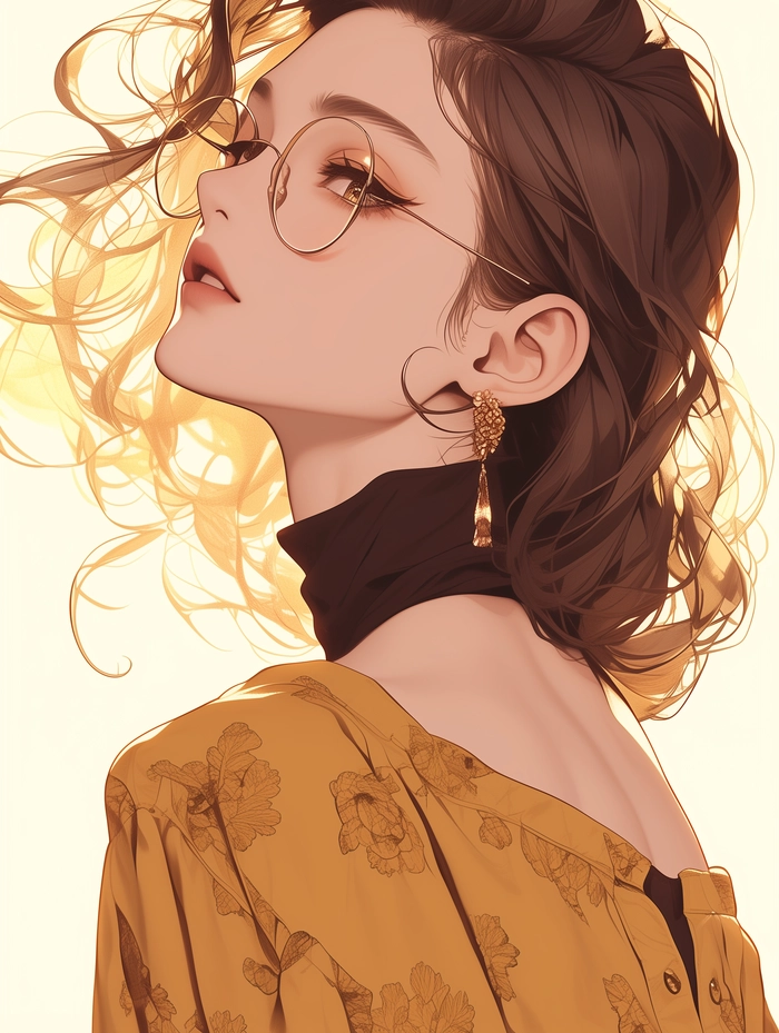 Ảnh anime ngầu nữ lạnh lùng đầy cuốn hút