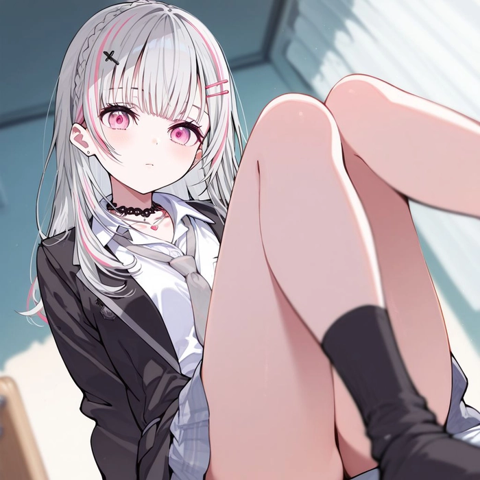 Ảnh anime nữ học sinh cute và quyến rũ