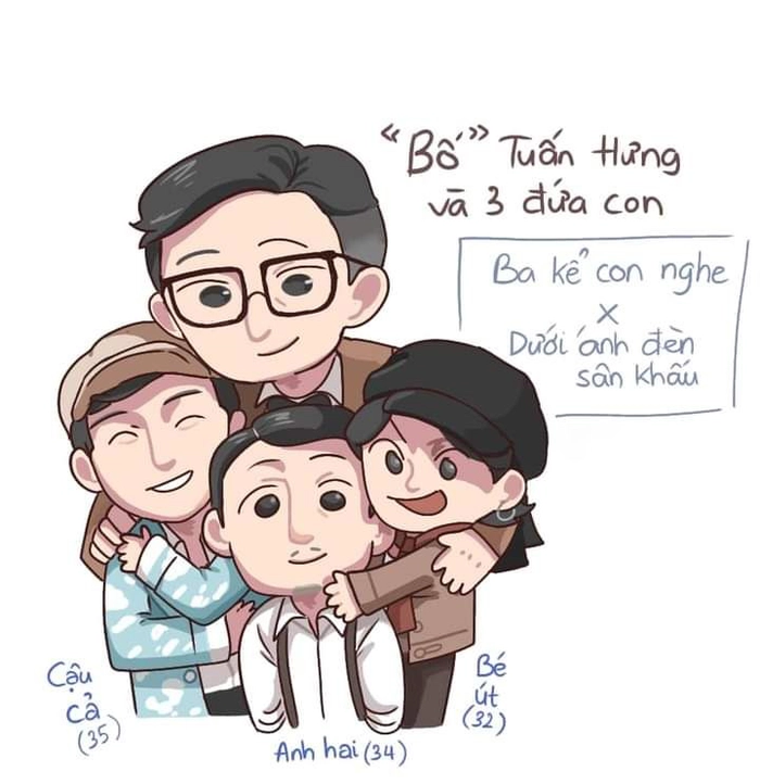 Ảnh chibi Anh Trai Vượt Ngàn Chông Gai cực ngầu