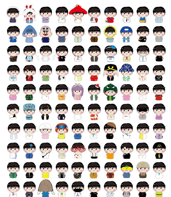 Ảnh chibi TF Gia Tộc đáng yêu
