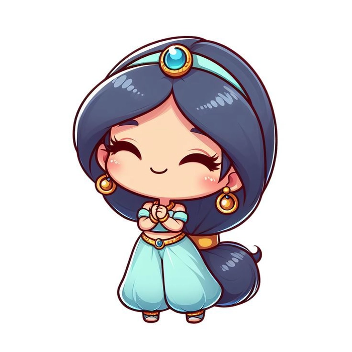 Ảnh công chúa Disney chibi dễ thương nhất
