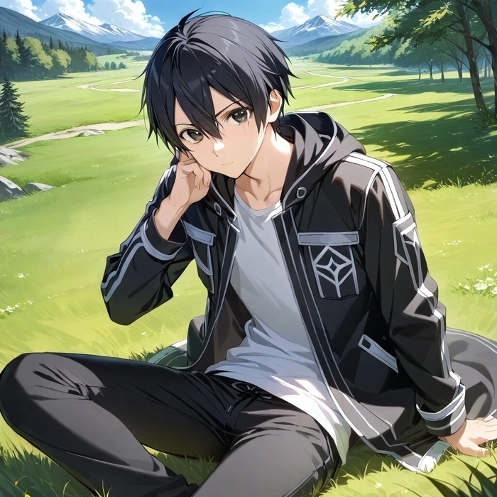 Ảnh đại diện Kirito anime độc đáo