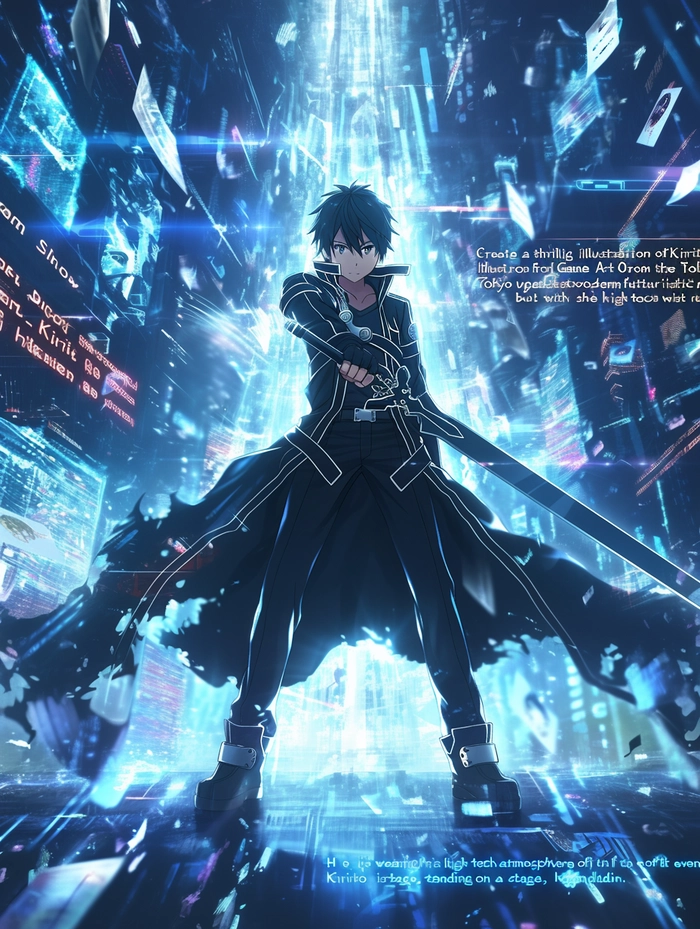 Ảnh đại diện Kirito ngầu đẹp