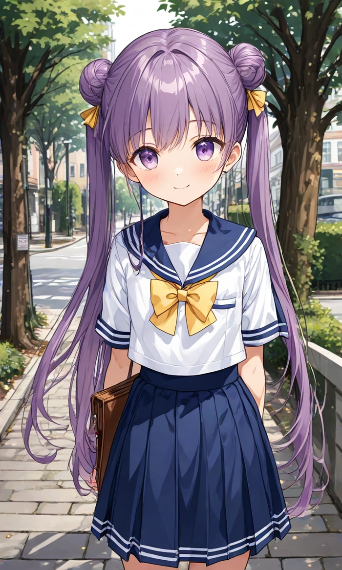 Ảnh gái anime học sinh dễ thương